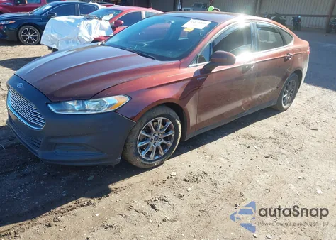 2016 Ford Fusion S из США, поврежденный, VIN 3FA6P0G70GR130210